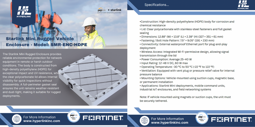 Starlink Mini Rugged Enclosure